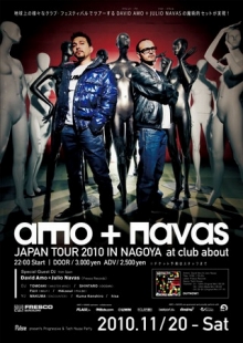 2010.11.20(sat)AMONAVAS Japan Tour@club about