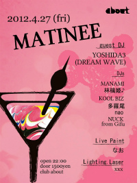 2012.4.27 MATINEE @ about